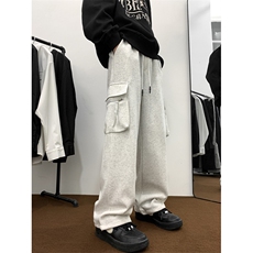 新款工装裤男女美式潮牌宽松高街休闲裤子春季AK8877-p4568，男装工装外套，星座1008-1