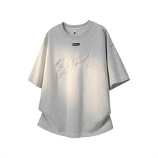 2026美式重磅冰感字母短袖T桖春夏DX2608特P28控59，男装T恤，电商B208