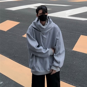 堆堆领卫衣男潮ins港风潮流 QW24 P50图片
