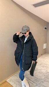 大板羽绒服图片