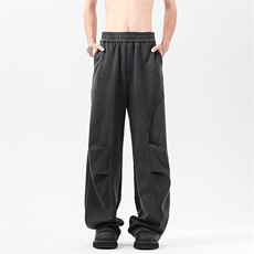B258-K9902-P65控88抖音品质水洗休闲裤成分70%棉30%聚酯纤维，男装休闲裤，电商B258