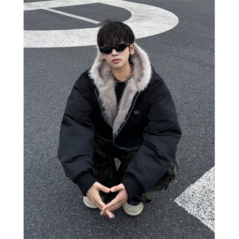 冬季美式复古座山雕棉服外套M9089P120,男装棉衣,星座1116-2