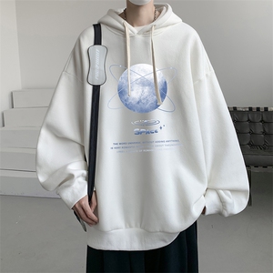 连帽卫衣男大码运动服帽衫外套WY2241-P35 加绒款-P40图片