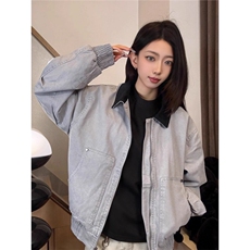 整洁的翻领工作夹克男子和妇女在秋天底特律制服美行政夹克，男装夹克，星座506A