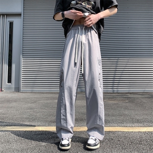 2025秋季立体腰美式ins机能高街男裤子冲锋裤直筒工装裤3635-特36图片