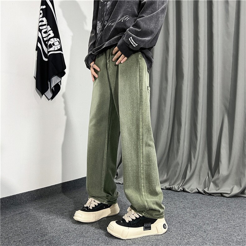 潮vibe美式街头裤子男ins高街炸街欧美工装裤N0296-P50图片