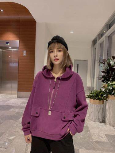 加厚磨毛卫衣，女装卫衣/绒衫，柏旺阁