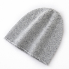 时尚百搭经典针织帽高级简约黑色保暖头饰，帽子，戎咖羊绒