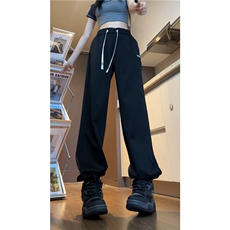 抖音品质简约百搭束脚卫裤K23512-P45控58加绒K23512JR-p55控68，男装休闲裤，电商B315