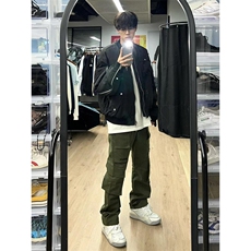 飞行员夹克棉服外套男冬季加厚潮牌宽松情侣工装棒球上衣M8057，男装夹克，星座1116A（原606A-3）