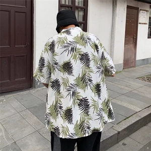 男夏季短袖衬衫潮流帅气休闲衬衫CS011P28图片