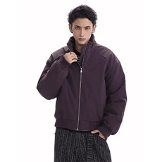 高品质春装新款老钱风美式高街解构立领棒球服飞行夹克潮休闲外套，男装夹克，电商A443
