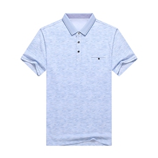 爸爸t恤男士短袖夏季中年爷爷男装中老年人冰丝polo衫上衣服夏装，男装T恤，电商B212（原钱塘6029）