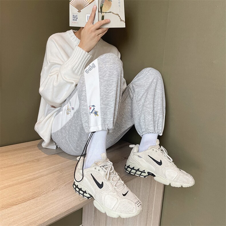 加绒休闲裤直筒抽绳B342-K6363-P50,男装卫衣,电商B342
