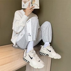 加绒休闲裤直筒抽绳B342-K6363-P50，男装卫衣，电商B342