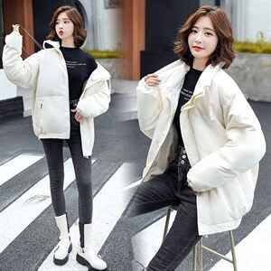 羽绒服90绒白鸭绒2022新款休闲百搭外套图片