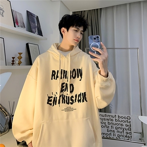 M-5XL秋季大码加厚连帽卫衣380克重磅套头外套男 RH6215-特P35图片