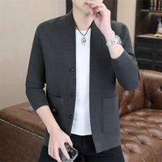 83894-P65毛衣开衫外套男2025春秋季新款休闲针织男士夹克，男装针织衫/毛衣，电商D310B-1