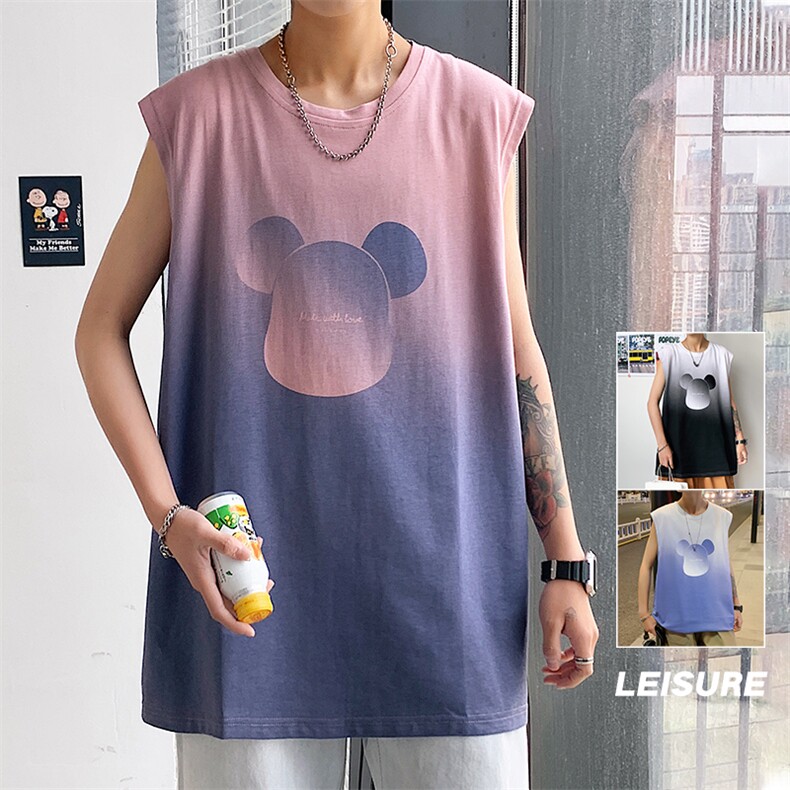 夏季港风宽松青少年休闲背心TC1105-P25图片