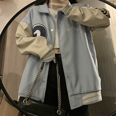美式复古金属扣麂皮绒翻领风衣外套女设计感小众大衣学生C340-85，男装风衣，星座911-2(原星座613-2）