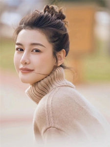秋冬新款高领欧货上衣女宽松慵懒风套头针织加厚打底毛衣