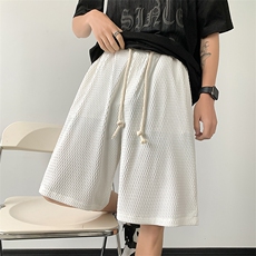 夏冰丝短裤男设计感宽松抽绳篮球运动休闲五分裤XZ514-2-1531-P38，男装牛仔裤，星座514-2(原B239)
