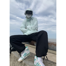 B221美式ins街头hiphop宽松工装休闲裤子LK23122-P65控88，男装休闲裤，电商B221