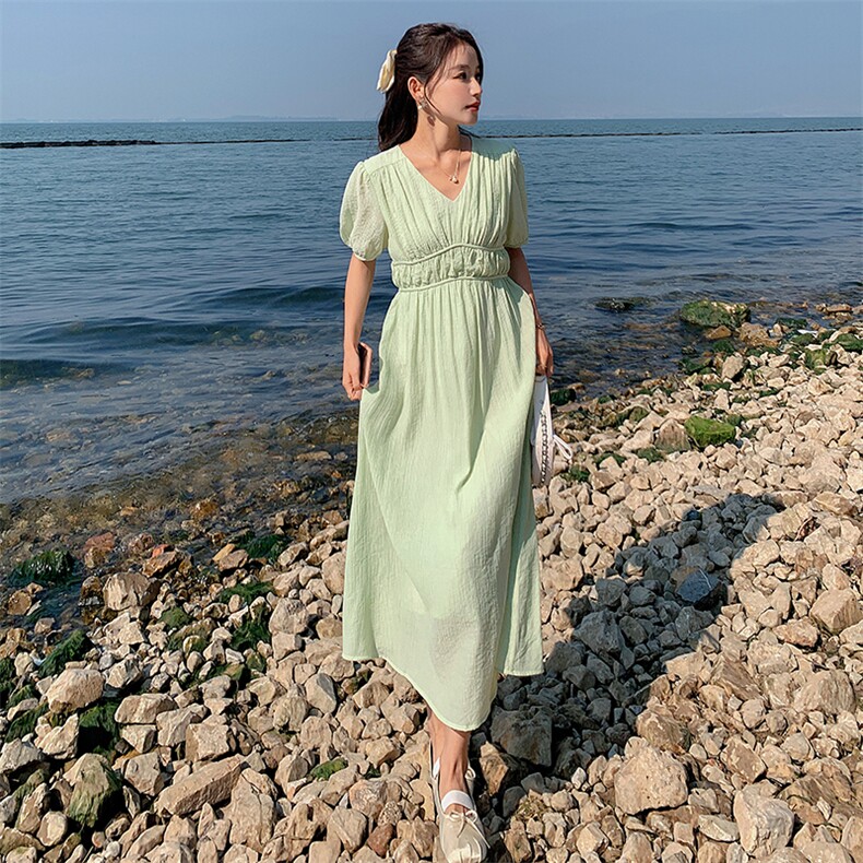 【现货】轻奢高级高感连衣裙082-5057-P115K168,女装连衣裙,浙宝192（原082）