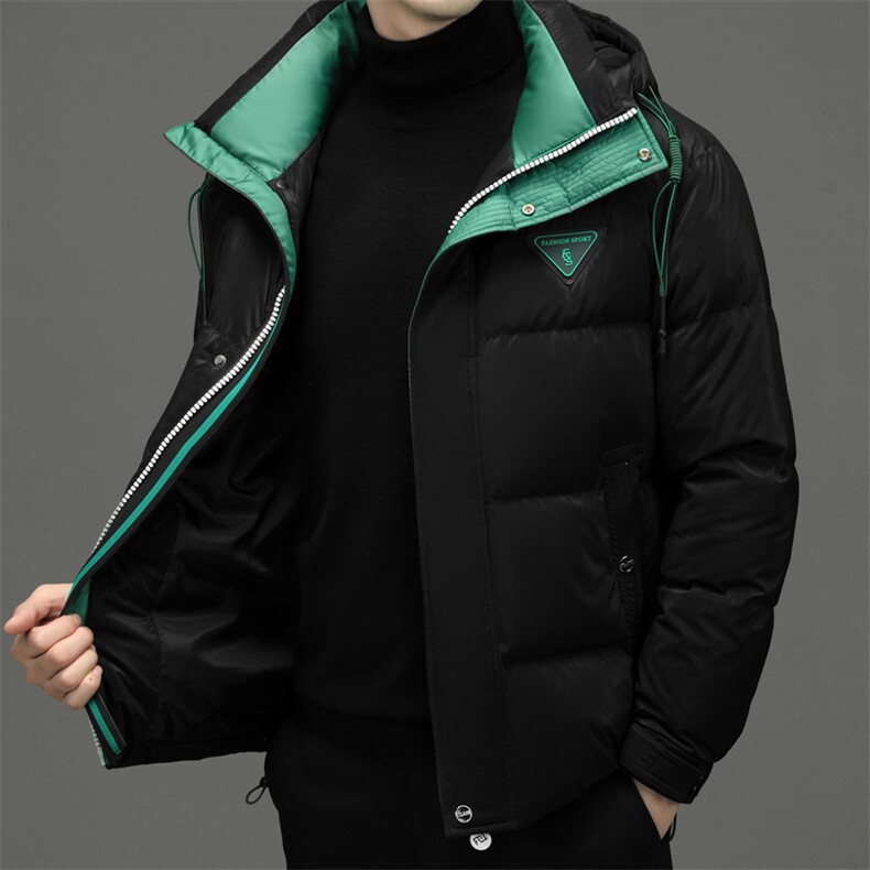 男装90%羽绒服保暖2023冬季青年时尚加厚休闲外套JZB2220-P275,男装羽绒服,星座1105-3
