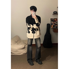 【有货】火焰灯芯绒外套男高级感美式夹克JK7801LL-特P70，男装夹克，星座1007（原301D）