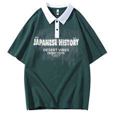 25061-特P40夏季休闲时尚T恤男短袖打底衫学生宽松翻领短袖POLO衫，男装T恤，电商D310B