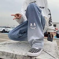 原版质量加绒黑色蓝色直筒牛仔裤AN7831P52，男装牛仔裤，星座1013-5