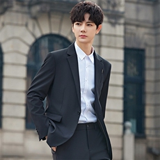 休闲西装男士外套高级感韩版修身正装春秋小西服套装订婚5582P150，男装西服，电商A355（原A415）