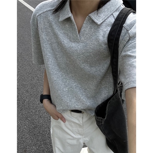 主推重磅POLO衫夏季短袖翻领半袖上衣cleanfit正肩t恤衫S419特28图片