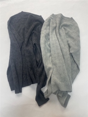 2025新款圆领镂空时尚长袖，女装针织衫/毛衣，初韵羊绒