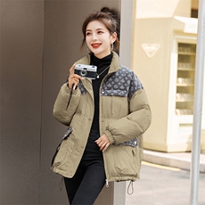 韩系年轻羽绒服女冬季新款时尚潮流款女款中长款羽绒衣外套，女装羽绒服，E百度