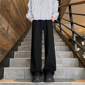 美式高街骷髅手爪刺绣牛仔裤男款痞帅炸街磨破直筒微喇裤T1743图片