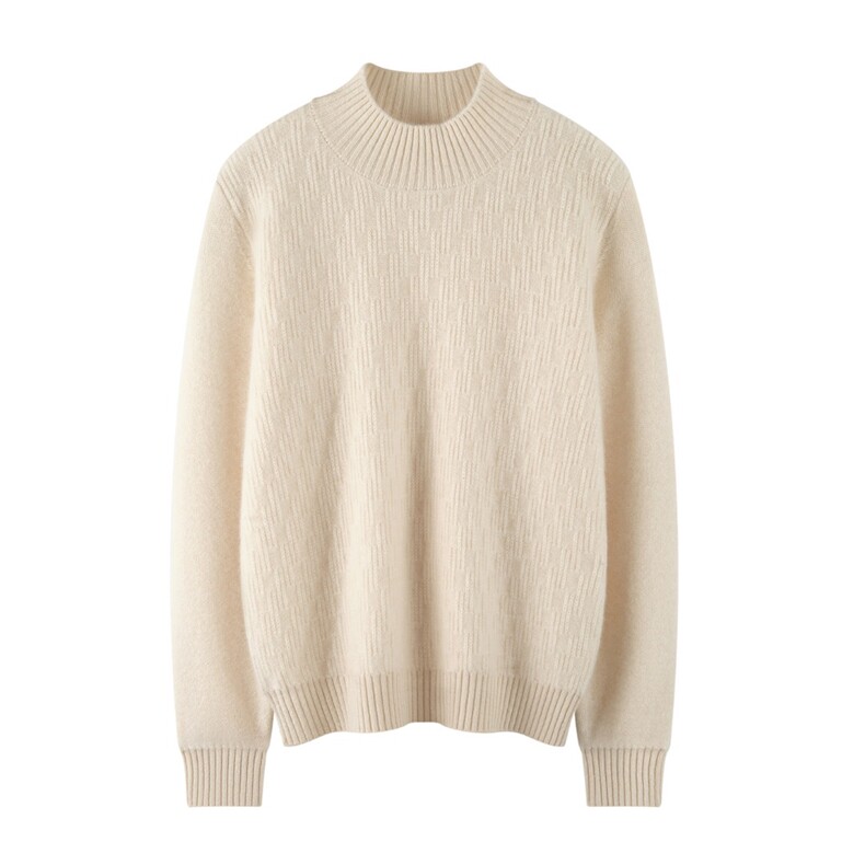 2026年秋季宽松通勤套头女士半高领，女装羊绒衫，绒知纯羊绒