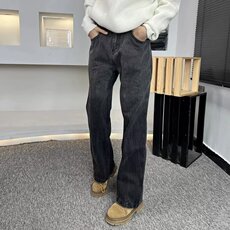 直筒大码牛仔裤男美式高街宽松阔腿长裤百搭拖地裤513ACK2346P42，男装牛仔裤，星座513A