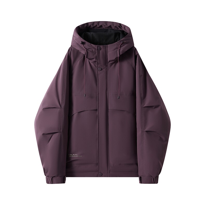 现货5W件冬季三防美式boxy解构连帽雪山冲锋衣棉衣男女棉服厚外套，男装夹克，电商A486