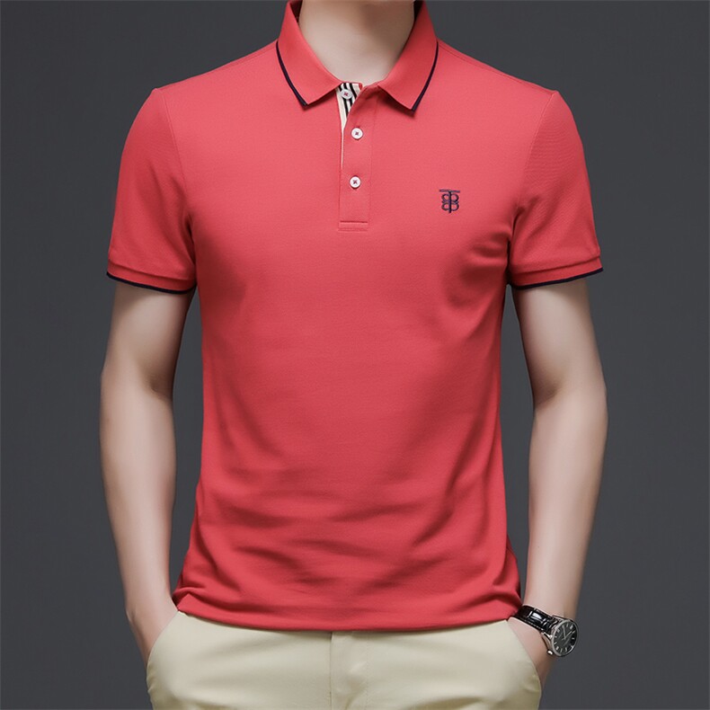 2023年夏新款高端时尚男士T恤P68，女装T恤，电商D223-1