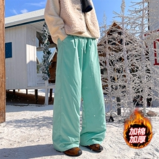 冬季新款东北零下10度加厚棉裤男抗寒女裤K24156J加棉特P40控78，男装棉裤，电商A001