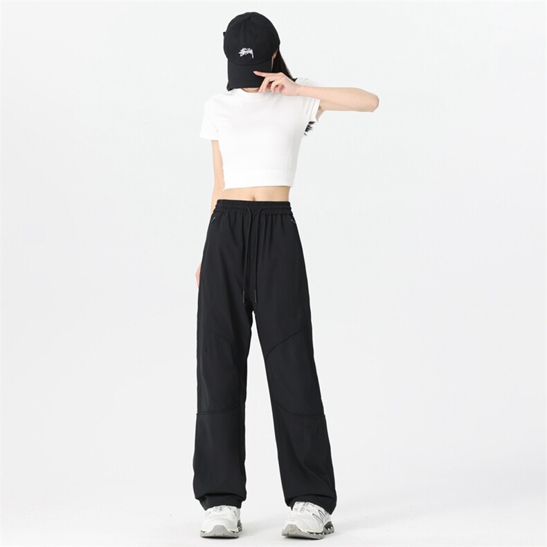 春夏美冲锋裤男户外机能风登山运动裤高街设计感休闲裤AK0251-P53图片