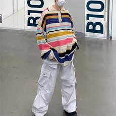 镂空长袖POLO休闲针织衫MY216P38，男装针织衫/毛衣，星座1116-2