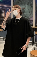 显瘦修身短袖t恤男夏装2025新款百搭潮流复古上衣TX601-特P22，男装T恤，电商A178