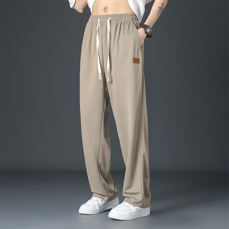 夏季休闲裤冰丝裤运动服基础款舒适亲肤青少年速干裤K2311-特p30,男装休闲裤,电商B306