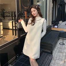 2026新款小香风裙配针织衫千金风两件套2B115-2606-P165-K268，女装套装/套裙，乐吉娜