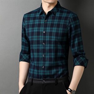 J574钱塘2021-1秋季新款男士高端轻奢长袖衬衣大货主推P62图片