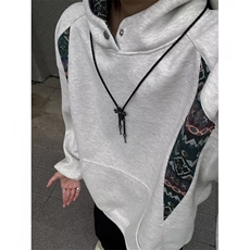 卫衣男连帽春秋季ins港风宽松潮牌字母印花百搭外套W3287p38，女装短外套，电商D315