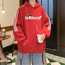 美式三杠条纹复连帽卫衣秋冬男女宽松长袖SWY2473-P55控8850棉，男装卫衣，电商B370